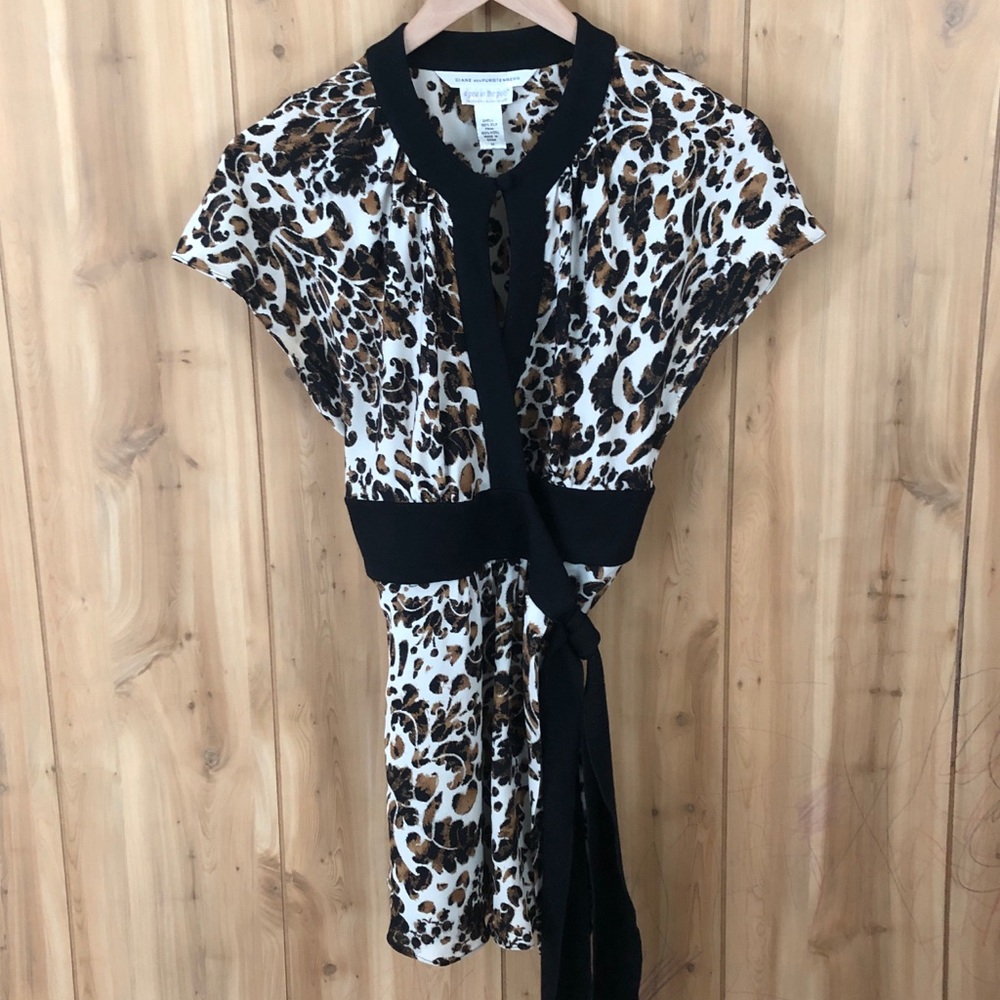 DVF Maternity wrap top